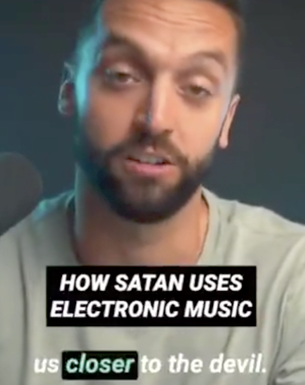 Spiritual warfare in electronic music